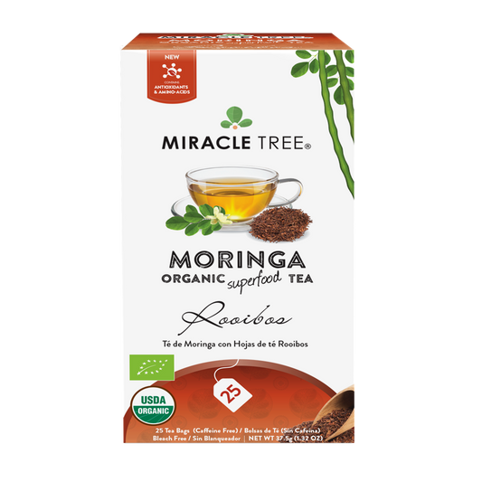 Miracle Tree's Organic Moringa Tea, Rooibos