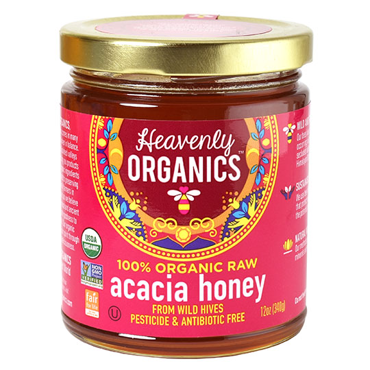 Heavenly Organic Acacia Raw Honey