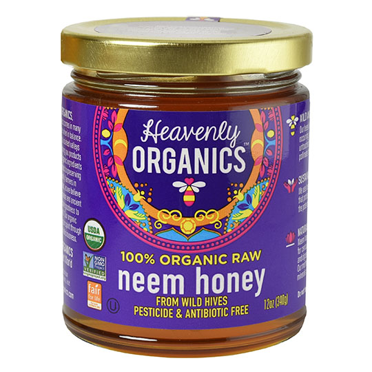 Heavenly Organics Neem Raw Honey